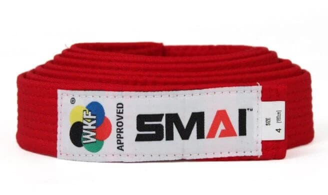 Ceinture de Karate Style Kumite SMAI - WKF