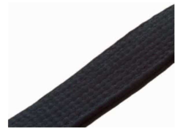 Ceinture noire de karate TOKYODO coton de haute qualité