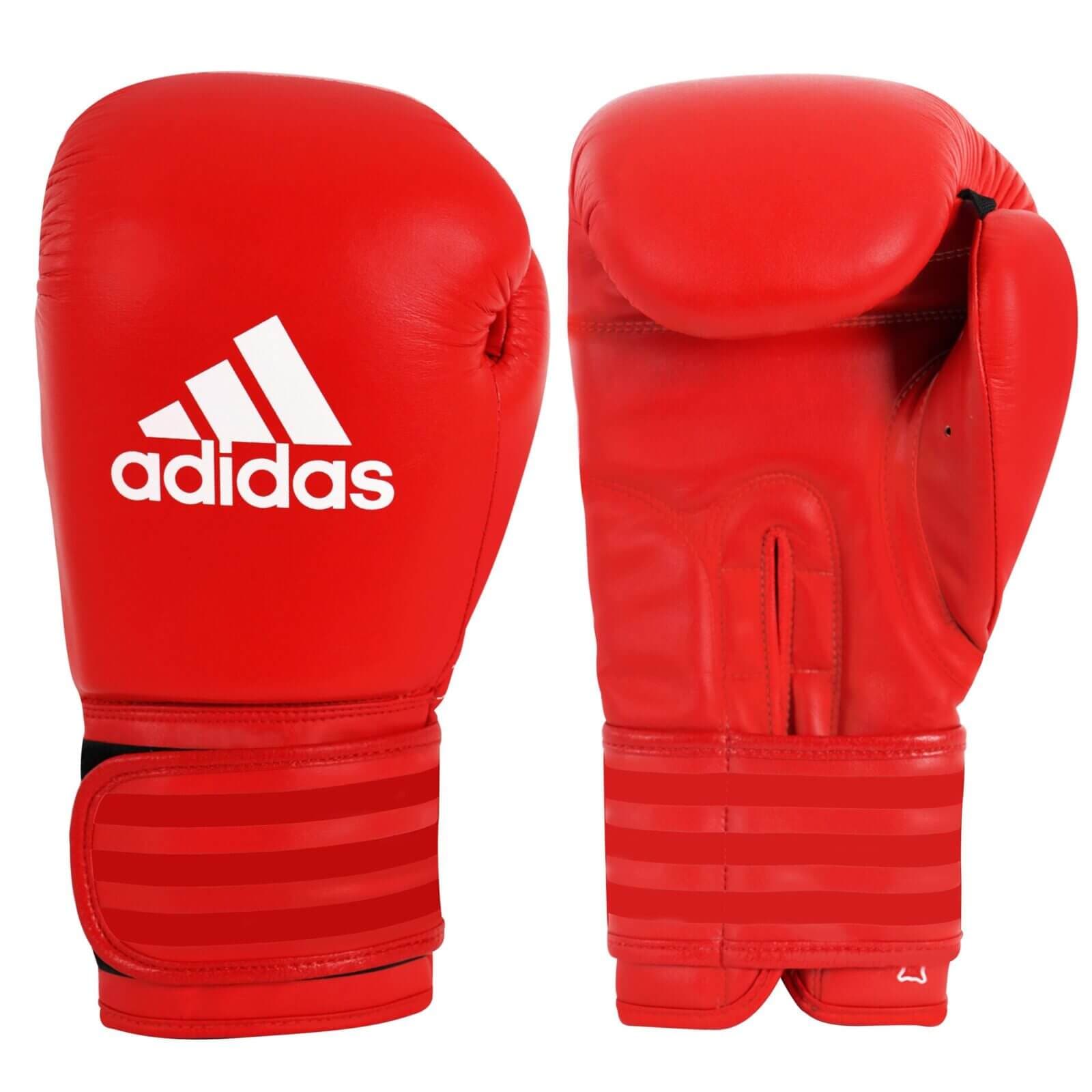 Gants De Boxe ULTIMA Cuir Bleu/Rouge Adidas