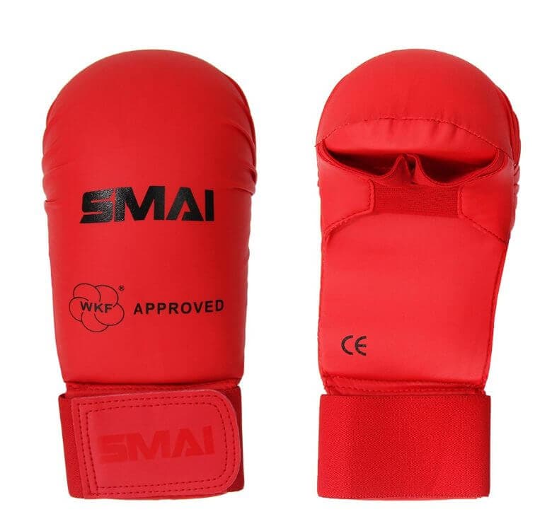 Gants de Karate Sans Pouce SMAI - WKF