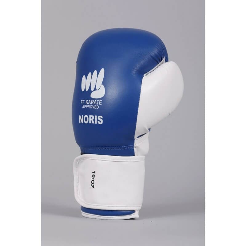 Gants Karaté Contact Noris - bleu ou rouge - FFK