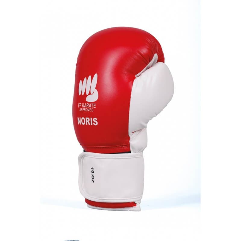 Gants Karaté Contact Noris - bleu ou rouge - FFK