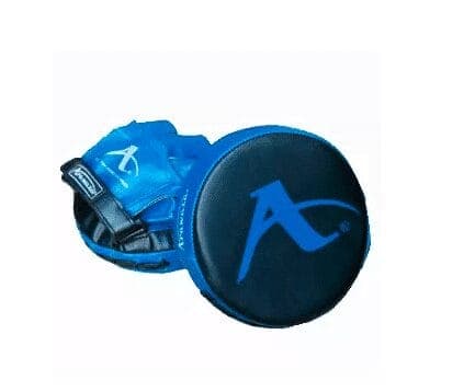 Gants Karaté Focus Ronds Arawaza noir-bleu