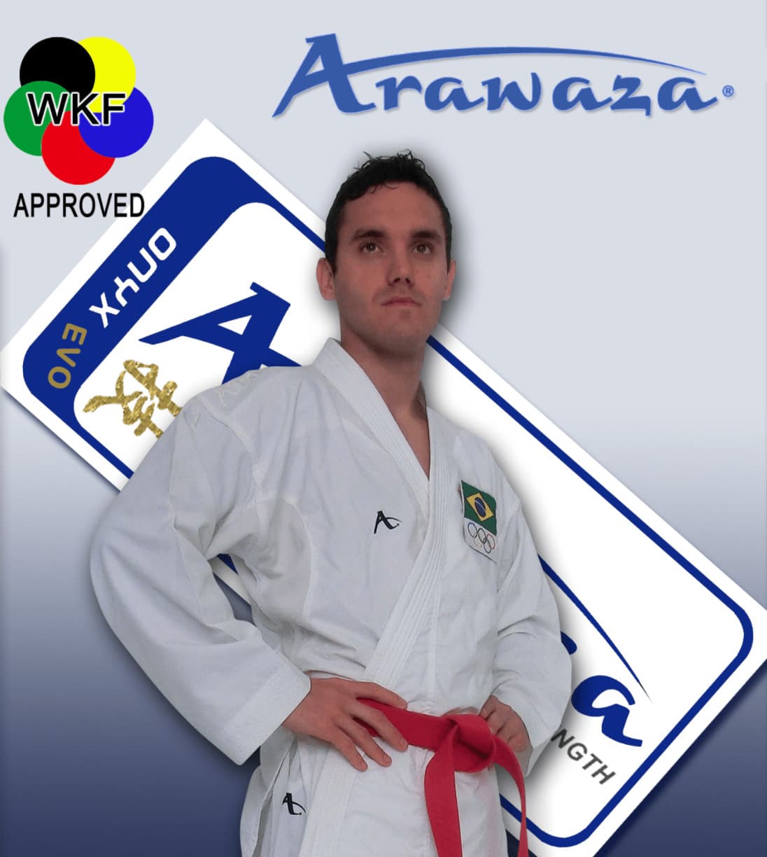 Kimono Karate Arawaza Onyx Evolution - WKF