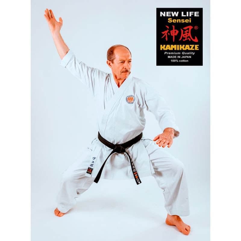 Kimono Karate Kamikaze New Life Sensei - Qualité Premium Made in Japan