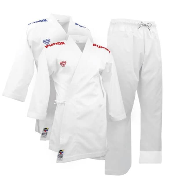 Kimono Karate PUNOK WKF Compétition Kumite - Combo Set 3 pièces