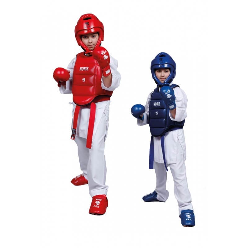 Plastron Réversible de Karaté Noris - FFK