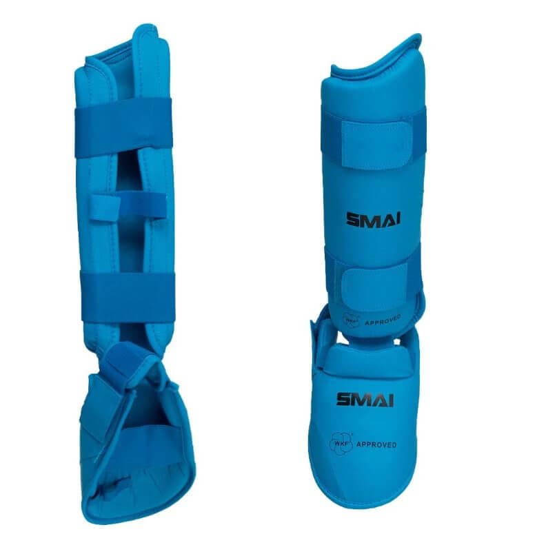 Protège tibia et pieds de Karate SMAI - WKF