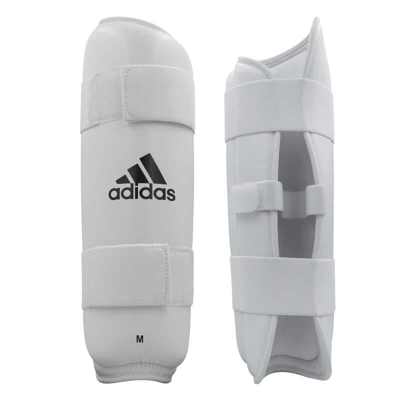 Protège-tibias PU Adidas - Blanc En stock Habituellement expédié sous 10 à 20 jours L