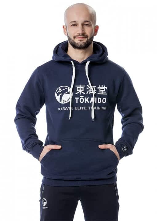 Sweat à capuche Tokaido Athletic - bleu - pour homme