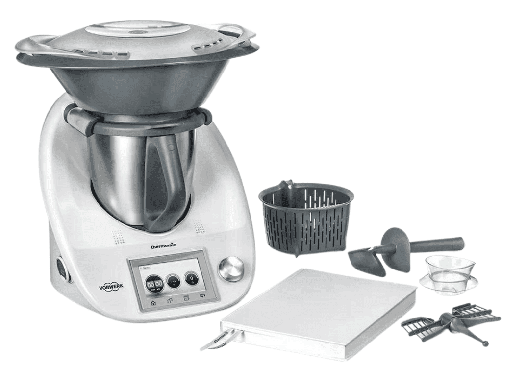 Vorwerk Thermomix® TM5 Küchenmaschine Generalüberholt Premium Cook-Key® Ausgezeichneter Zustand Zertifiziert