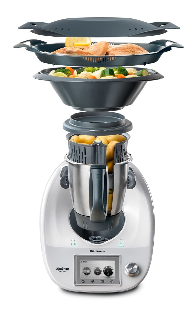 Vorwerk Thermomix® TM5 Küchenmaschine Generalüberholt Ausgezeichneter Zustand Cook-Key® Inklusive