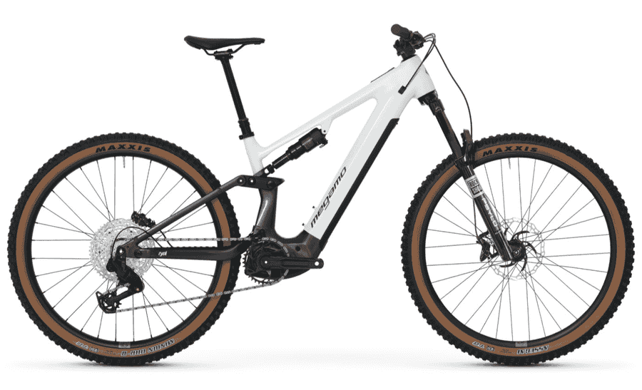 Megamo RYAL 10 - 29 Zoll 800Wh 12K vollgefedert - weiß Schwarz L