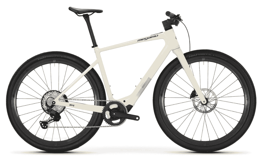 Megamo ALONG FLAT-BAR - 28 Zoll 600Wh 12K Diamant - Sand Sand S