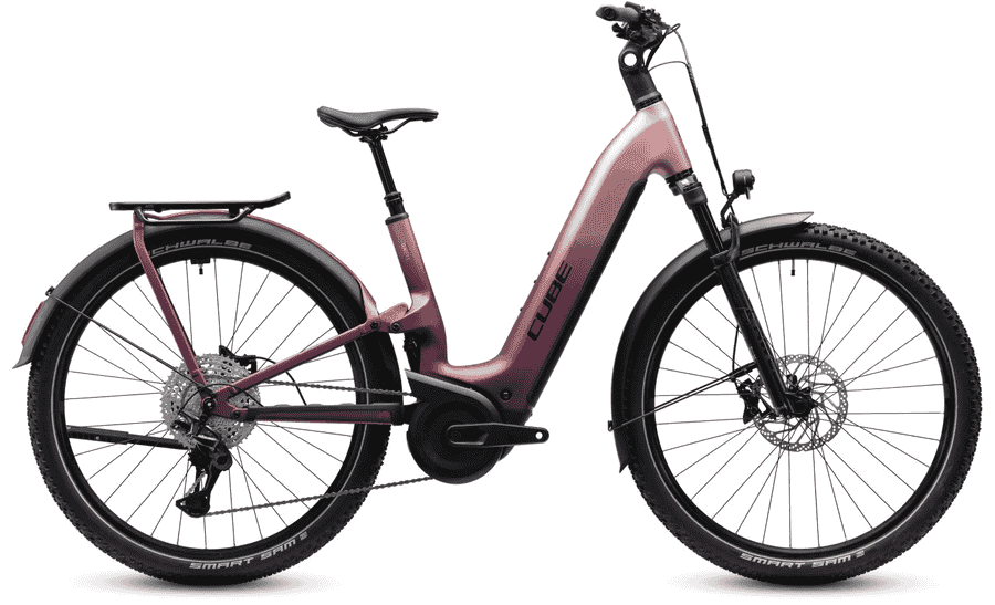 Cube Nuride Hybrid ONE11 HPC SLX 800 - 29 Zoll 800Wh 12K Wave - mauve´n´schwarz Goldenbrown´n´schwarz 58 cm
