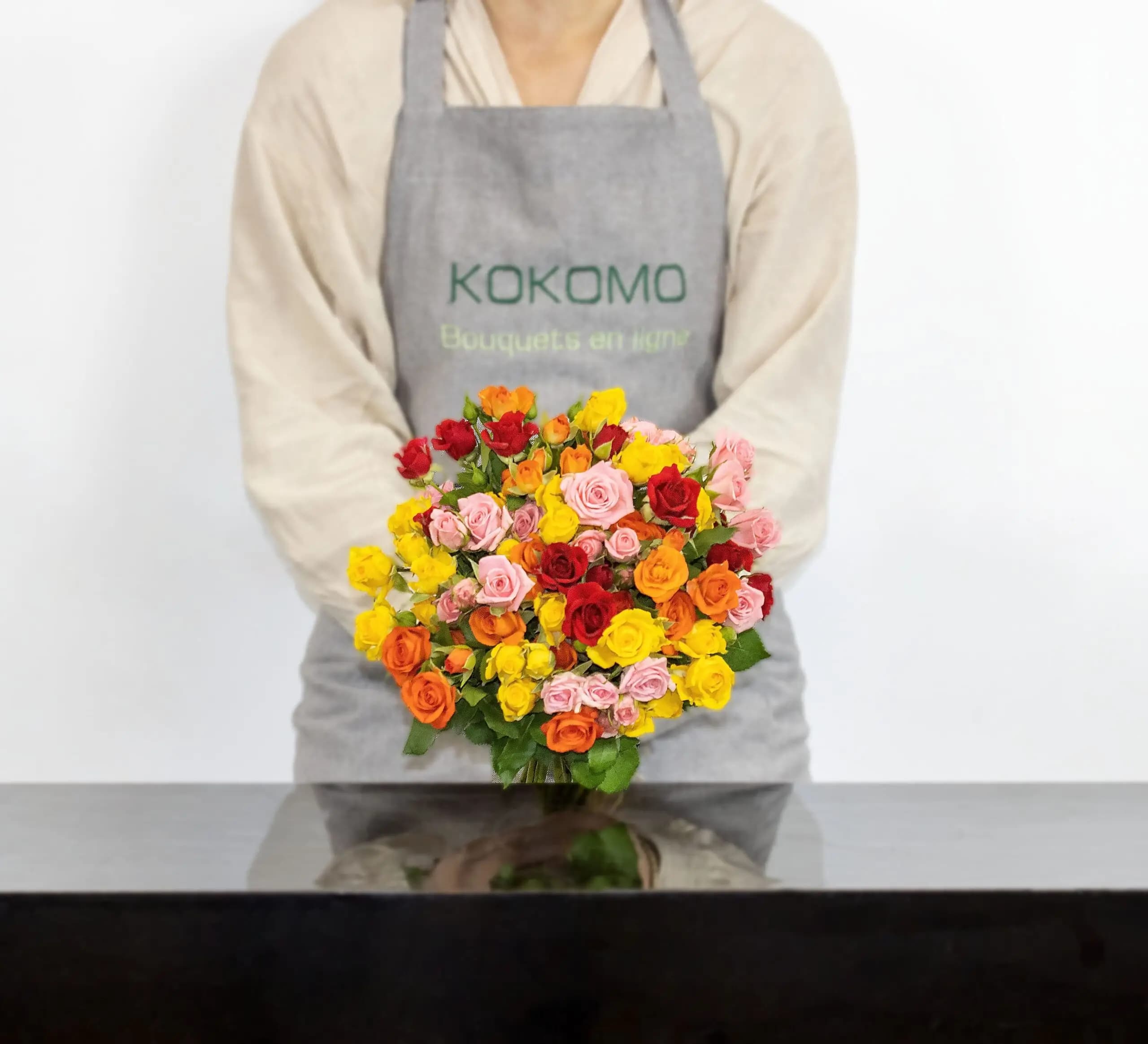 Bouquet Boule de Roses PARFAIT*
