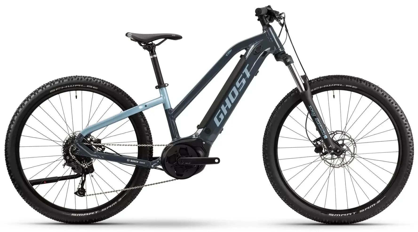 Ghost E-Teru Kinder-Elektro-Mountainbike mit Bosch-Motor und Kurbelgarnitur