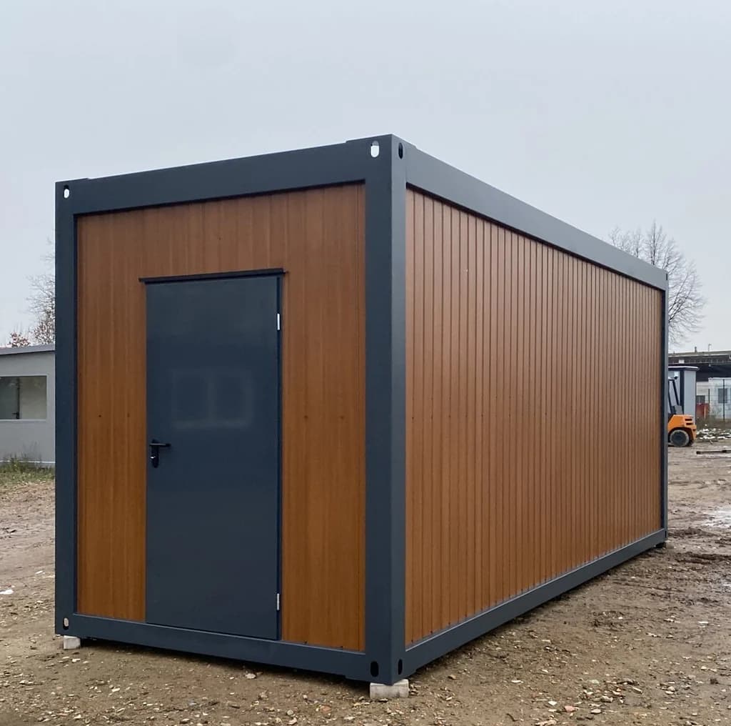 Contenedor de oficina premium apilable 6,00 x 2,43m