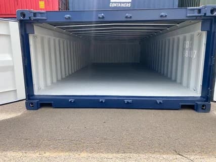 CONTENEDOR MARÍTIMO NUEVO ABIERTO DE 20 PIES, ALTURA MEDIA (IVA INCLUIDO)