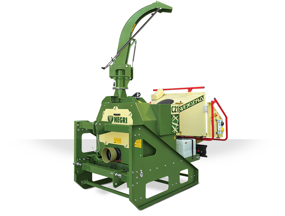 NEGRI Holzhäcksler C21 / Häcksler mit Dreipunktaufnahme CAT. 1 / 2 für Traktor