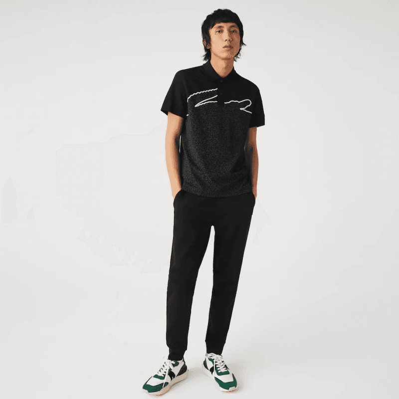 Pantalon de Survêtement Homme Lacoste XH1776 Noir 5