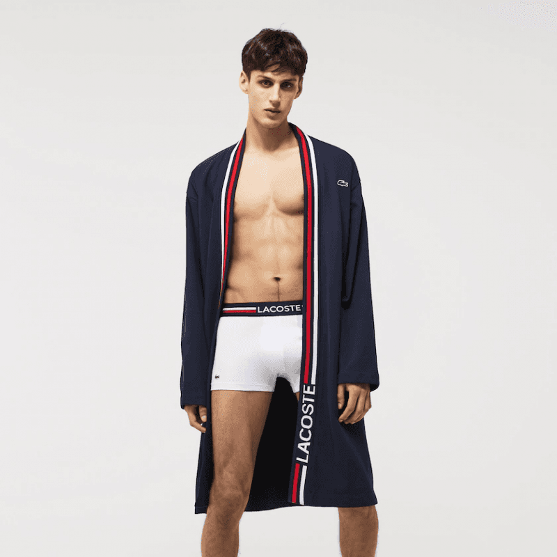 Boxer Pack x3  Lacoste 5H3413 L MARINE/BLANC