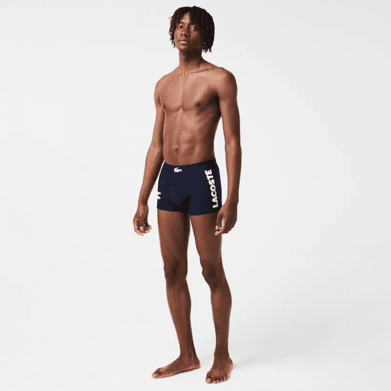 Boxer Pack x3 Lacoste 5H1803 XL NAVY BLUE / WHITE / GREY CHINE