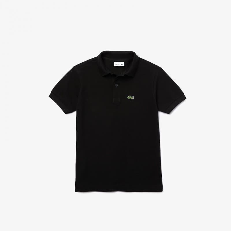 Polo Manches Courtes Enfant PJ2909 Noir 12 ans