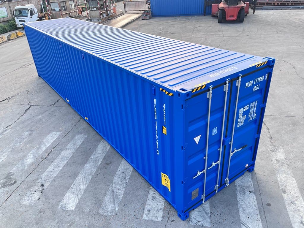 conteneur maritime 40 pieds high cube