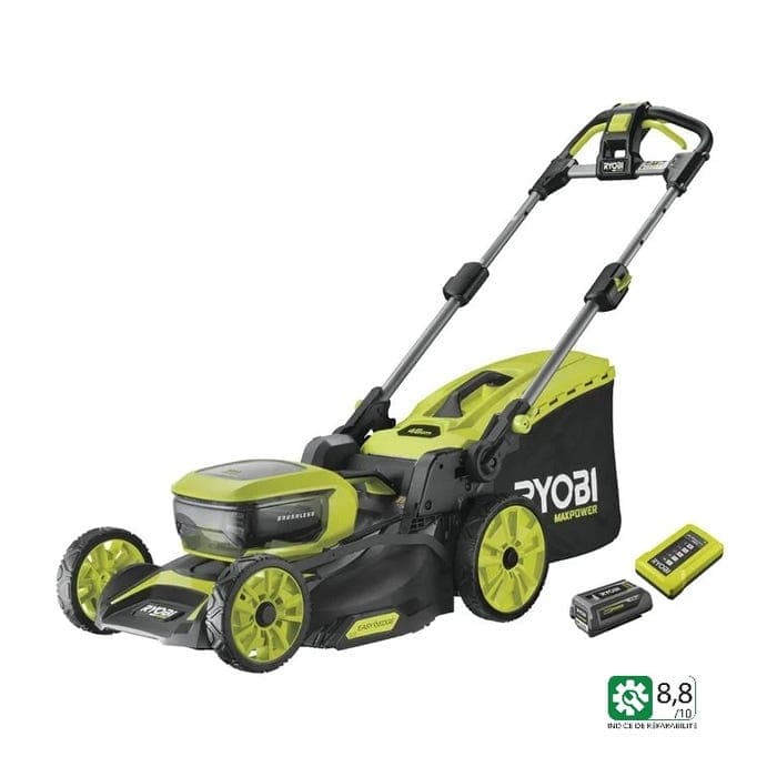 Tondeuse tractée Brushless 36V MAX POWER 46 cm (1 x 5,0 Ah) - RYOBI