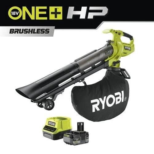 Souffleur aspiro-broyeur 18V (1x5,0Ah) RY18BVXA-150 - RYOBI