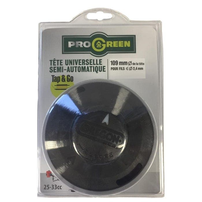 Tête semi-automatique à chargement rapide - PROGREEN