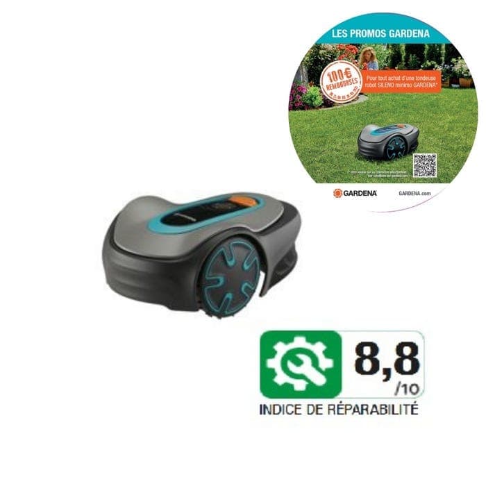 Tondeuse robot Sileno minimo 500m² GARDENA - GARDENA