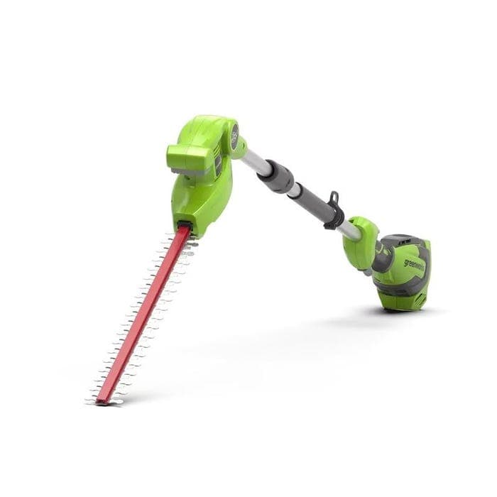 Taille-haie sur perche à batterie 40V 2Ah 51cm GREENWORKS - GREENWORKS – Performance et coupe efficace – Jardin & Bois
