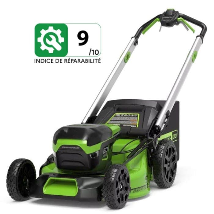 Tondeuse à batterie tractée 60V 51cm (produit seul) - GREENWORKS