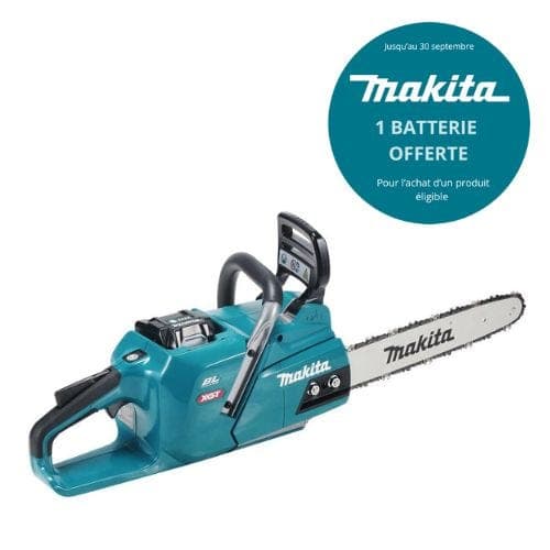Tronçonneuse MAK 40VMAX 35cm BL4050Fx1 DC40RA MAKITA - MAKITA – Performance et coupe efficace – Jardin & Bois