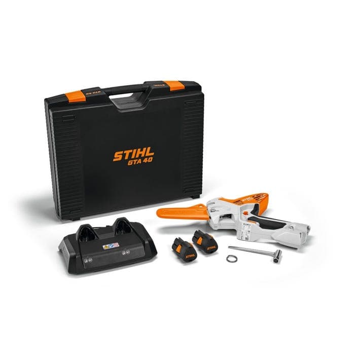 Scie de jardin à batterie GTA 40 2 batteries STIHL - STIHL – Performance et coupe efficace – Jardin & Bois