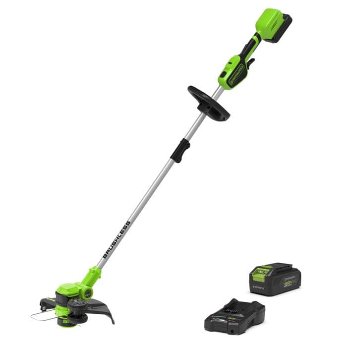Coupe bordures à batterie 48V 33cm Brushless 2Ah GREENWORKS - GREENWORKS