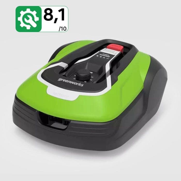 Robot de tonte avec kit de démarrage 1000m² OPTIMOW® 10 - GREENWORKS