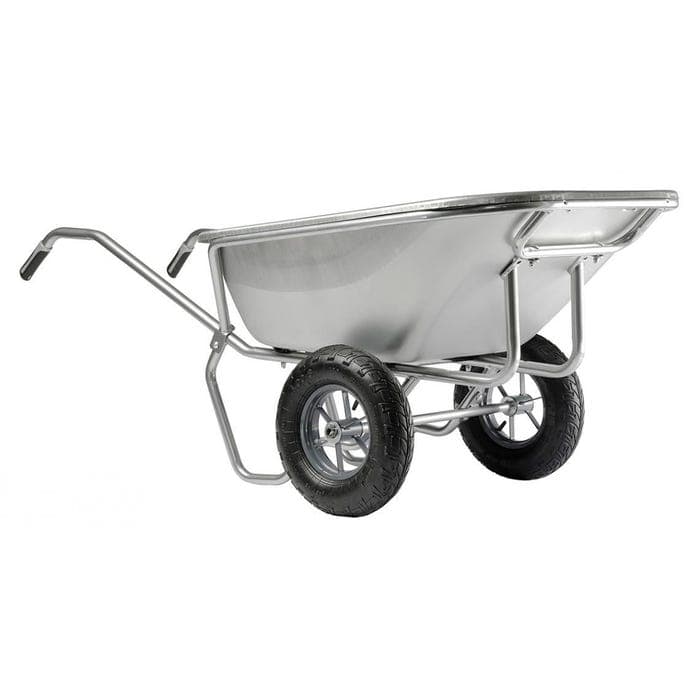Brouette pro sélect expert twin tout galva 230L - HAEMMERLIN