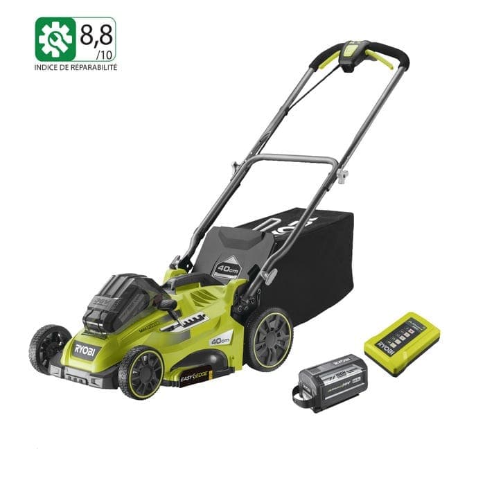 Tondeuse tractée Power Assist 36V 40 cm (1 x 6,0 Ah) RYOBI - RYOBI