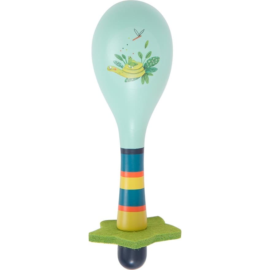 Moulin Roty Maracas en bois pour bébé