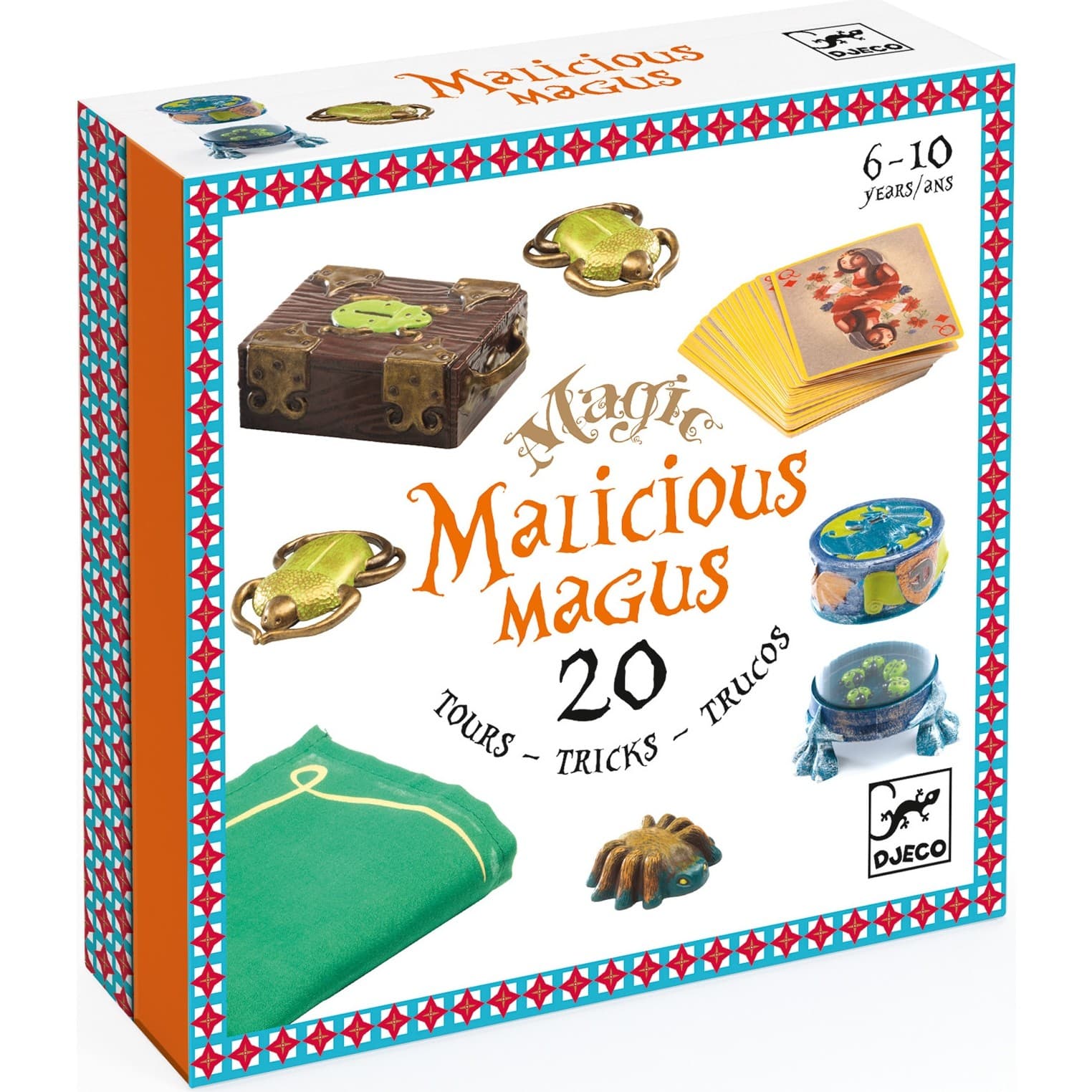 Djeco Coffret 20 Tours de Magie Malicious Magus