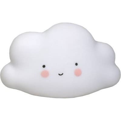A Little Lovely Company Petite veilleuse nuage blanc 14cm