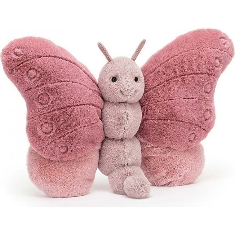 Jellycat Peluche papillon rose Béatrice Butterfly