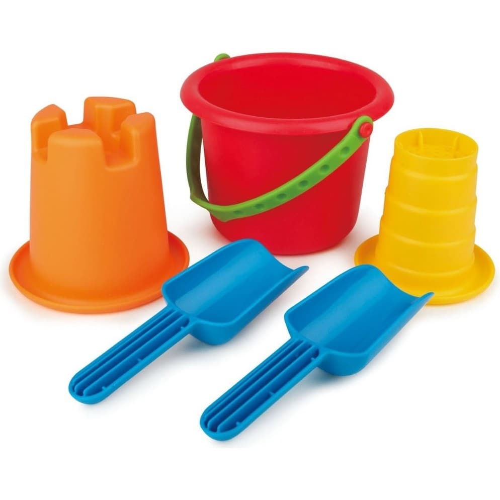 Hape Toys Kit château de sable Pelle et seau pour la plage