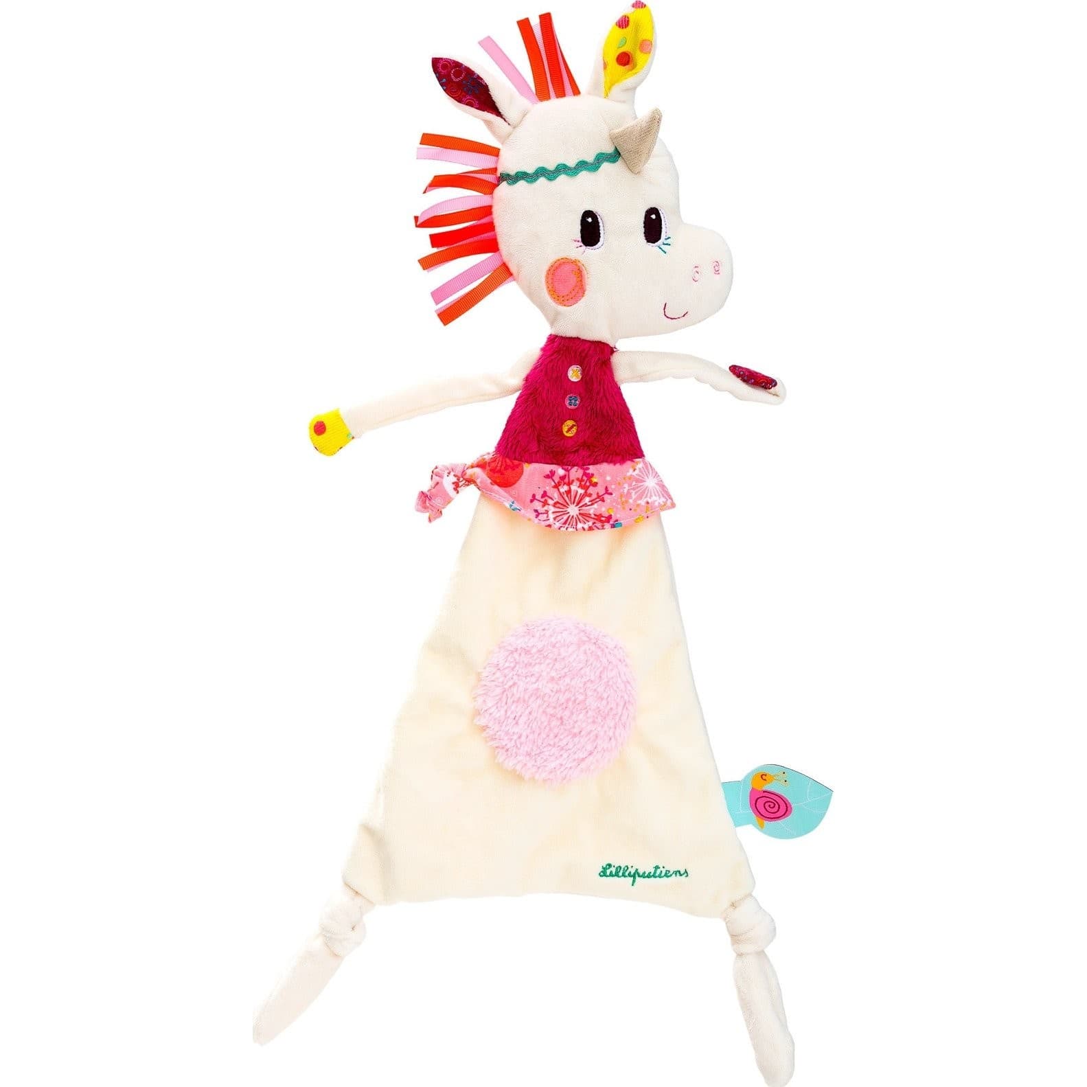 Lilliputiens Grand Doudou Louise la Licorne