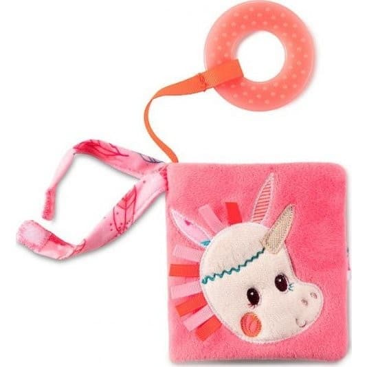 Lilliputiens Livre imagier pour bébés Louise la Licorne