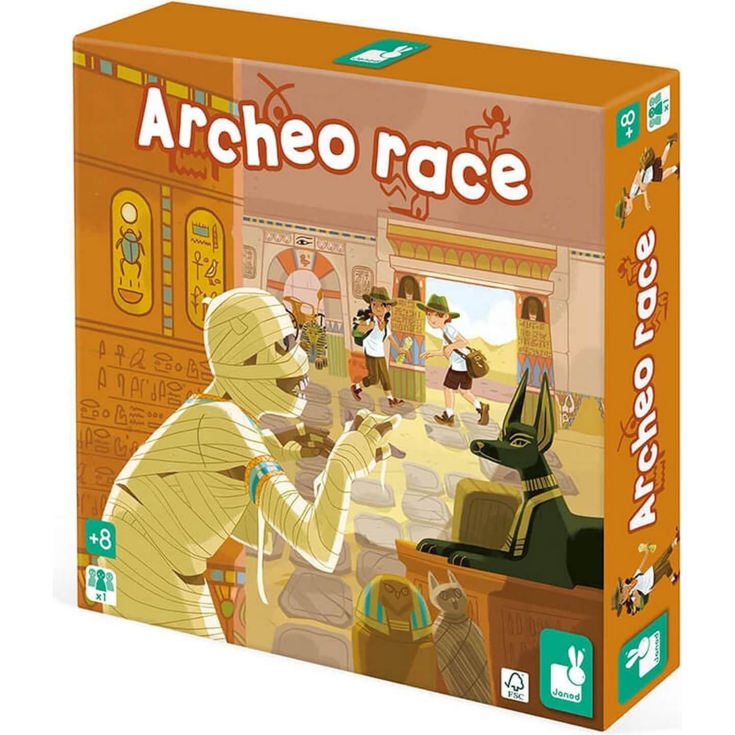 Janod Jeu Solo Archéologue Archeo Race