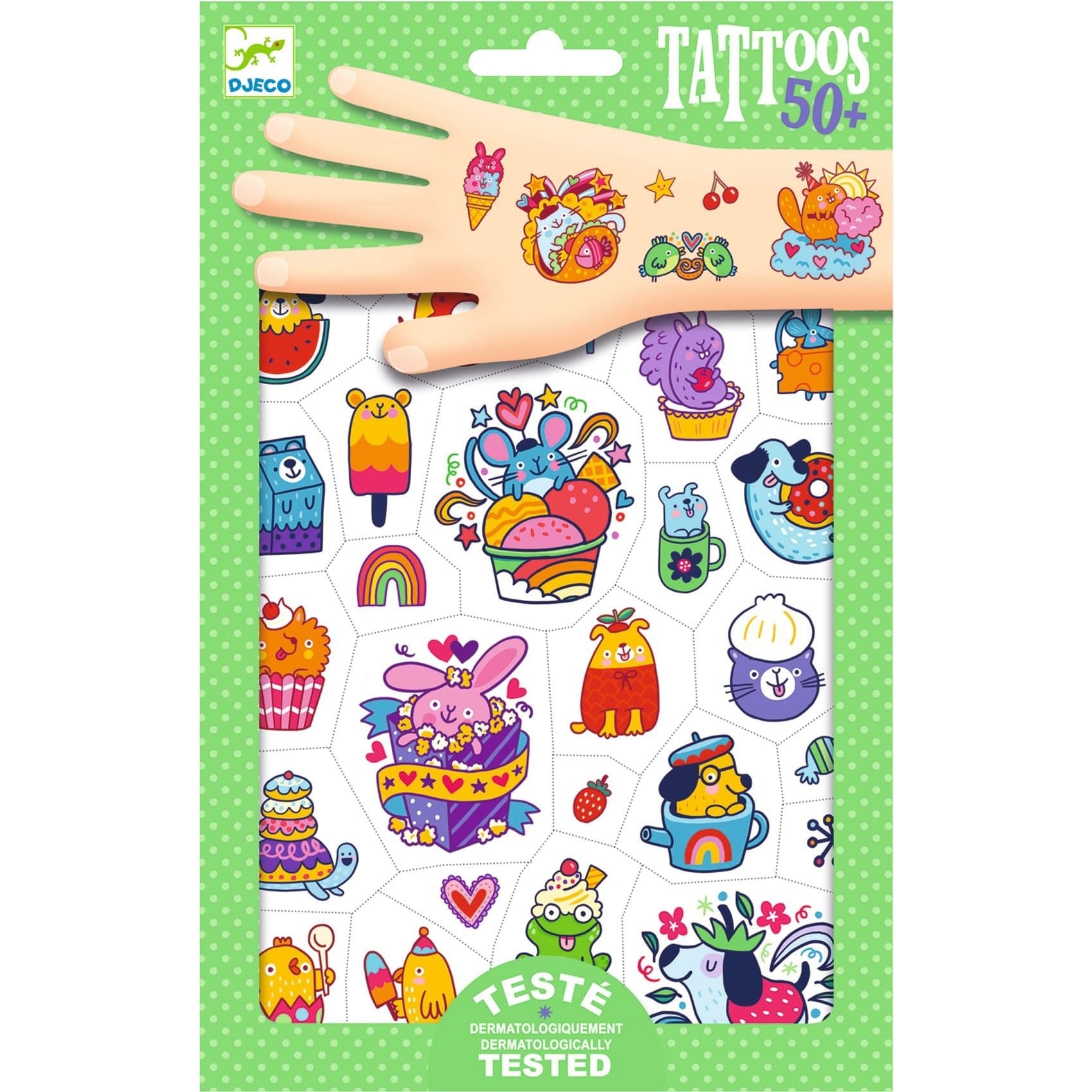 Djeco Tatouages enfant Kawai Mimi sweet